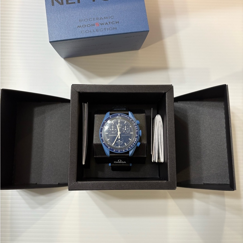 NEW Omega x Swatch Mission to Neptune Watch